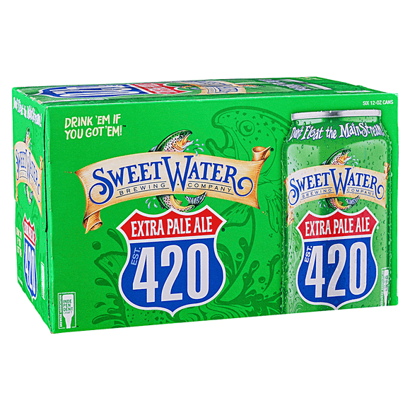 Sweetwater 420 Extra Pale Ale 12oz. Cans - East Side Grocery