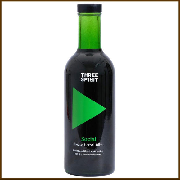 Three Spirit Non-Alcoholic Social Elixir 16.9oz. - East Side Grocery