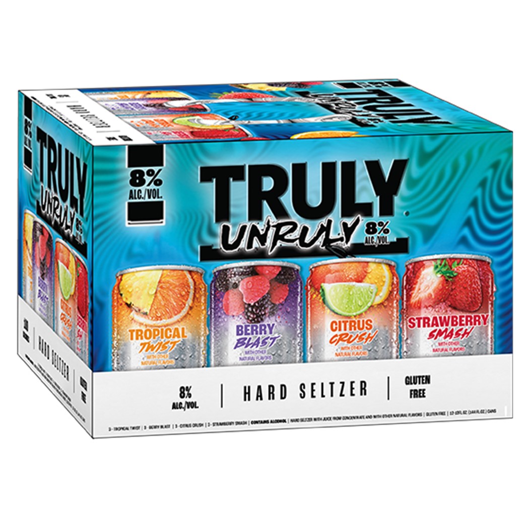 Truly Hard Seltzer Unruly Variety Pack 12oz. Can