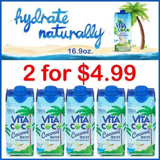 Vita Coco Coconut Water 16.9oz. Special - East Side Grocery