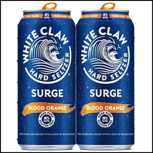 White Claw Hard Seltzer Surge Blood Orange 19.2oz. Can - East Side Grocery