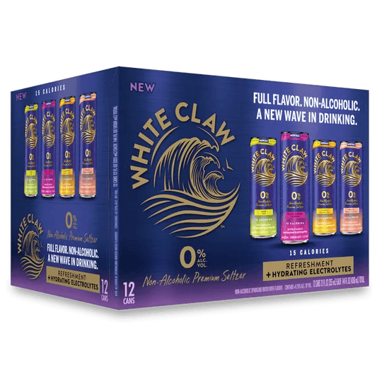 White Claw Non-Alcoholic Variety Pack 12oz. Can - East Side Grocery