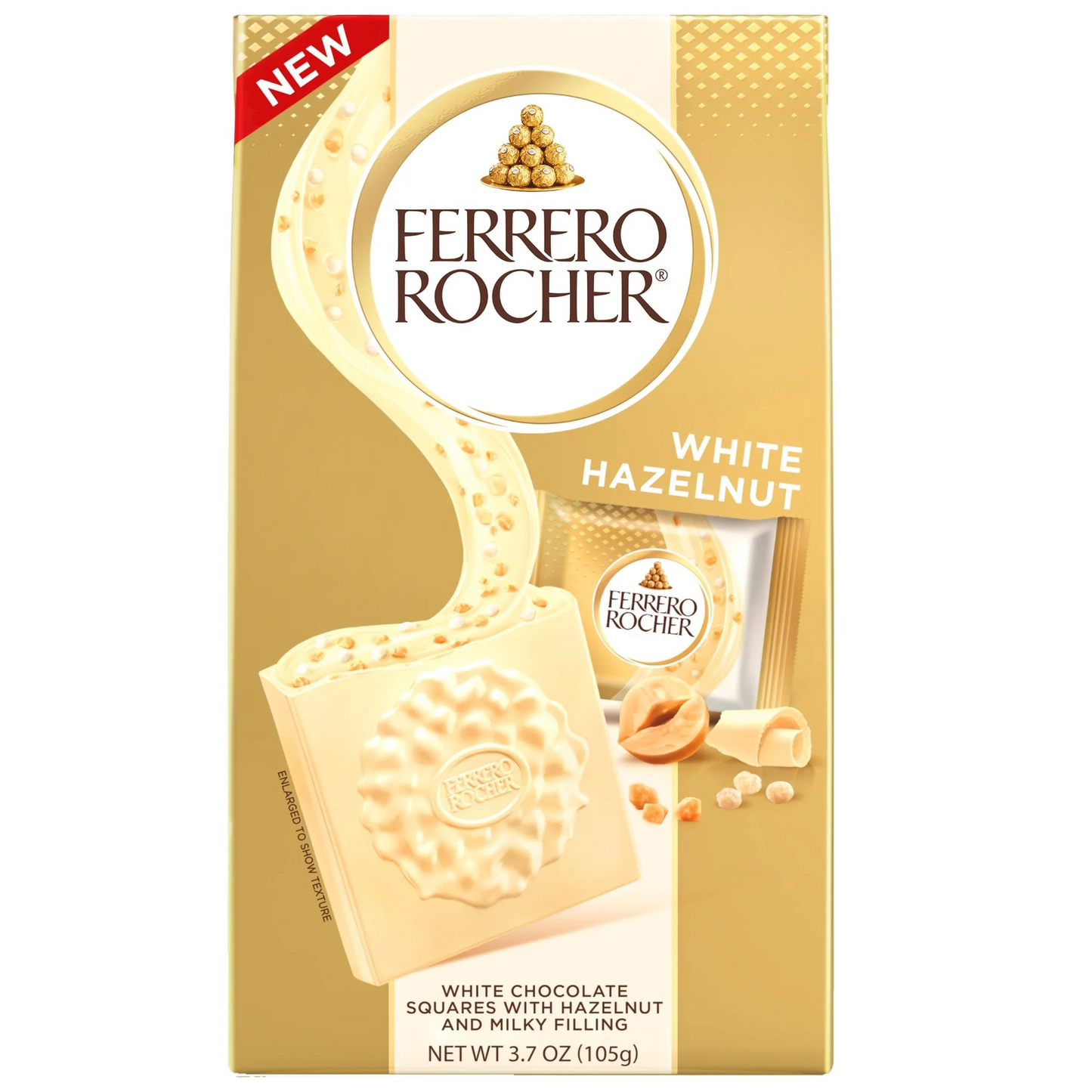 Ferrero Rocher Chocolate Squares 3.7oz.