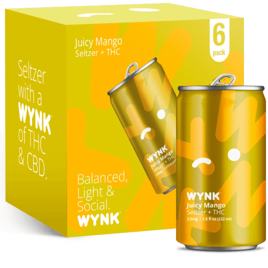 WYNK THC Seltzer 7.5oz. - East Side Grocery