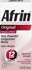 Afrin Nasal Spray Original 0.5oz. - East Side Grocery