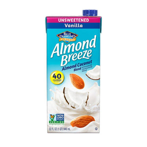 Almond Breeze Almond Milk Vanilla Unsweetened - 32oz. - East Side Grocery