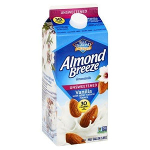 Almond Breeze Almond Milk Vanilla Unsweetened - 64oz. - East Side Grocery