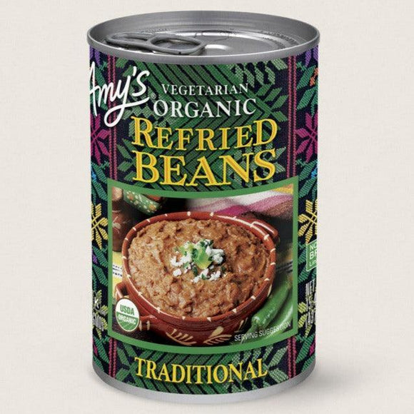 Amy's Organic Vegetarian Refried Beans Traditional 15oz. - East Side Grocery