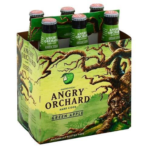 Angry Orchard Green Apple Cider 12oz. Bottle - East Side Grocery