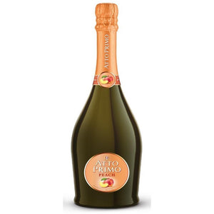 Atto Primo Peach Sparkling Wine 750ml. Bottle - East Side Grocery