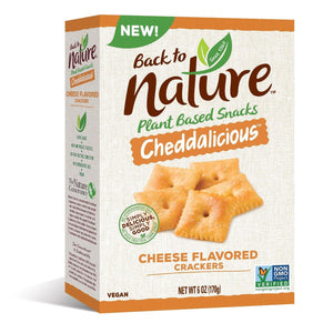 Back to Nature Cheddalicious Cracker 6oz. - East Side Grocery