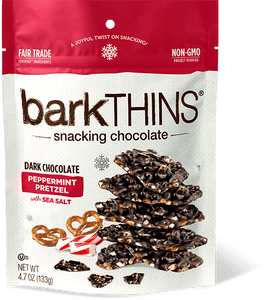Bark Thins Dark Chocolate Pretzel 4.7oz. - East Side Grocery