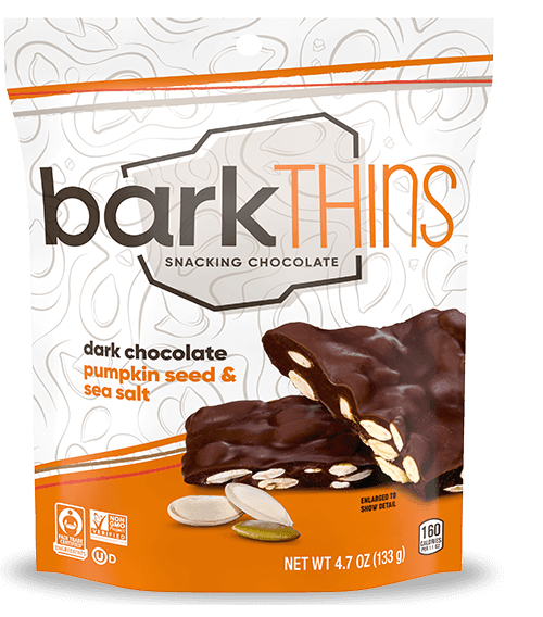 Bark Thins Dark Chocolate Pumpkin Seed with Sea Salt 4.7oz. - East Side Grocery