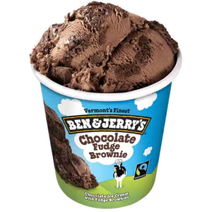 Ben & Jerry's Ice Cream Chocolate Fudge Brownie 16oz. - East Side Grocery