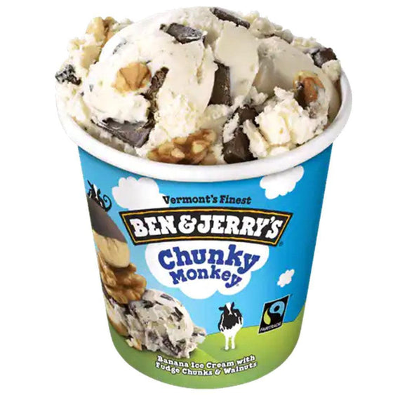 Ben & Jerry's Ice Cream Chunky Monkey 16oz. - East Side Grocery