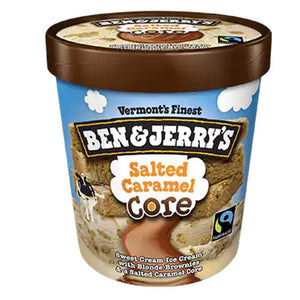 Ben & Jerry's Ice Cream Salted Caramel Core 16oz. - East Side Grocery