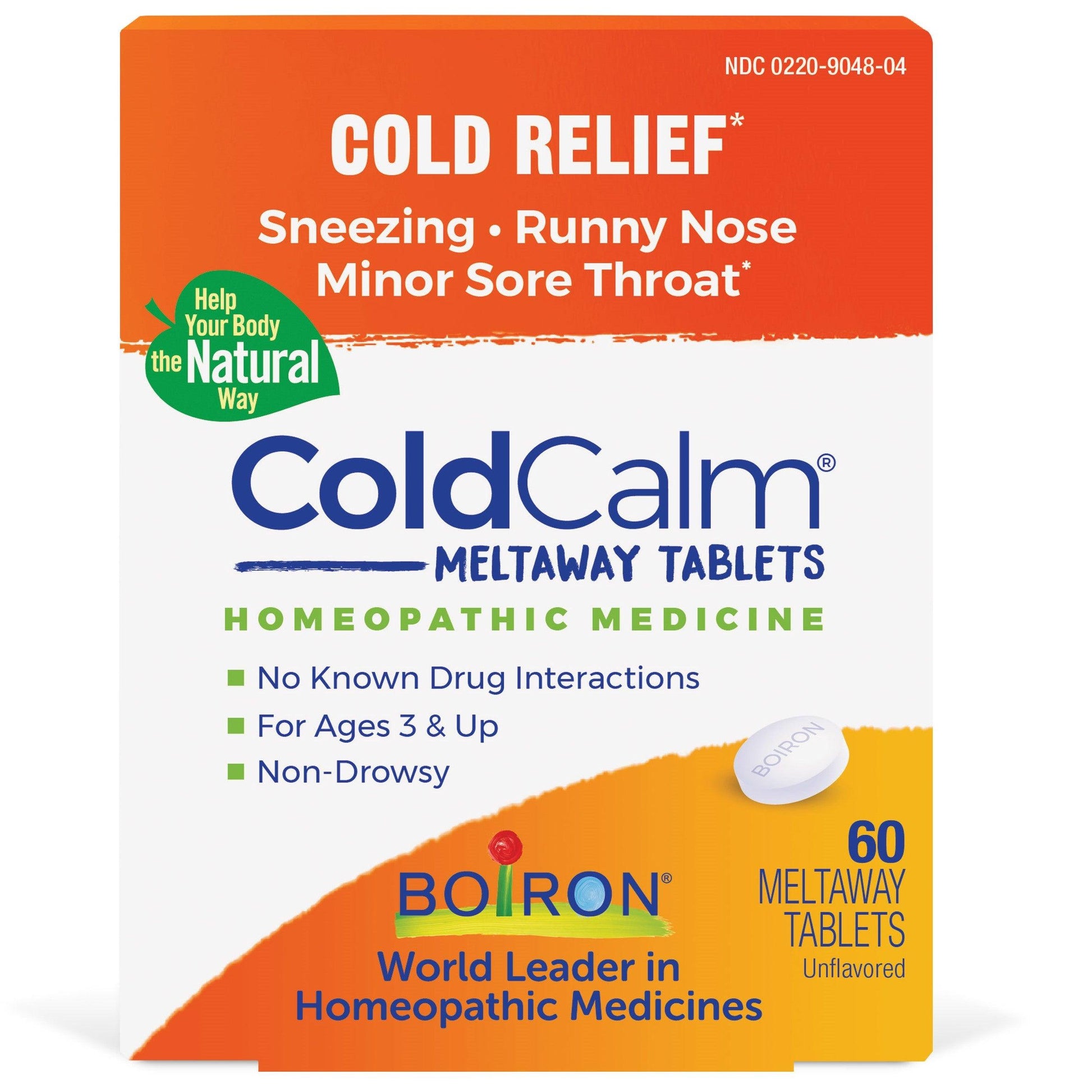 Boiron Cold Calm 60 Tablet - East Side Grocery