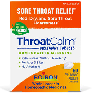 Boiron Throat Calm 60 Tablets - East Side Grocery