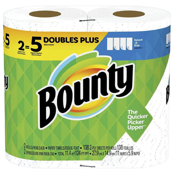 Bounty Paper Towel Select-A-Size Mega Roll 2 Pack - East Side Grocery
