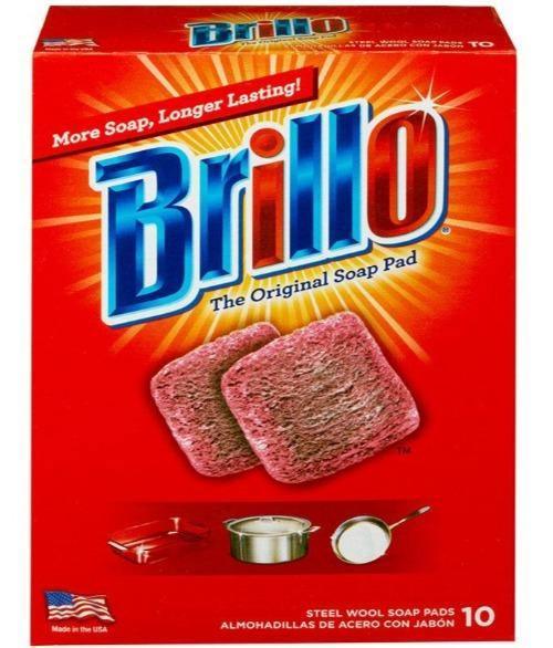Brillo Soap Pads 10ct. - East Side Grocery