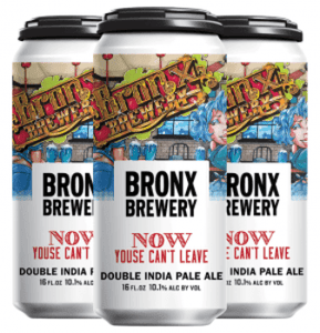 Bronx Brewery Now Youse Can't Leave DIPA 16oz. Can - East Side Grocery