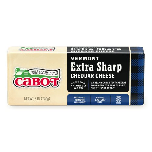 Cabot Cheese Extra Sharp White 8oz. - East Side Grocery
