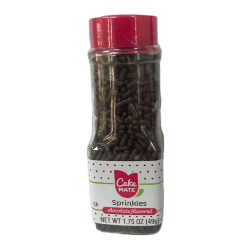 Cake Mate Chocolate Sprinkles 1.75oz. - East Side Grocery