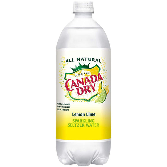 Canada Dry seltzer Lemon Lime 1 Liter - East Side Grocery
