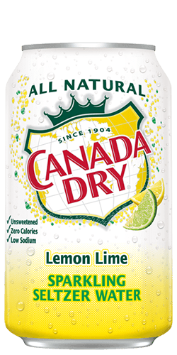 Canada Dry Seltzer Lemon Lime - 12oz. Can - East Side Grocery
