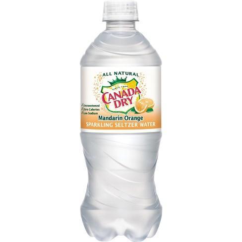 Canada Dry Seltzer Mandarin Orange 20oz. Bottle - East Side Grocery