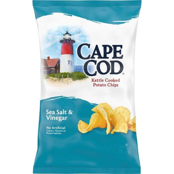 Cape Cod Kettle Chips Sea Salt Vinegar 5oz. - Greenwich Village Farm