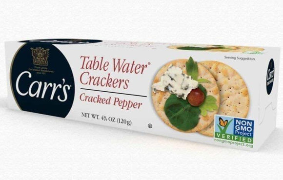 Carr's Cracked Pepper Crackers 4.25oz. - East Side Grocery
