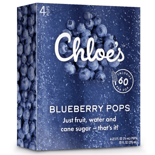 Chloe's Fruit Pop - Blueberry - East Side Grocery