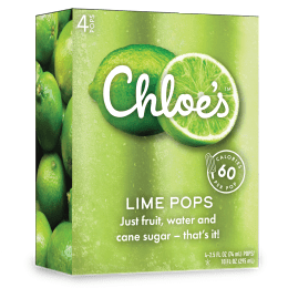 Chloe's Fruit Pop - Lime Pop - East Side Grocery