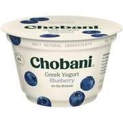 Chobani Greek Yogurt 0% Blueberry 5.3oz - East Side Grocery