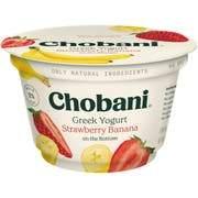 Chobani Greek Yogurt 2% Strawberry Banana 5.3oz - East Side Grocery