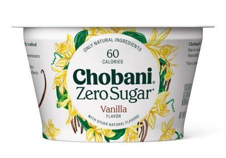 Chobani Yogurt Zero Sugar Vanilla 5.3oz - East Side Grocery