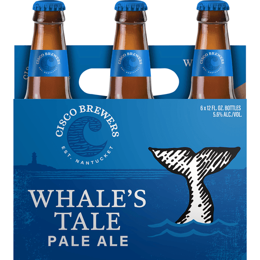 Cisco Whale's Tale Pale Ale - 12oz. Bottle - East Side Grocery