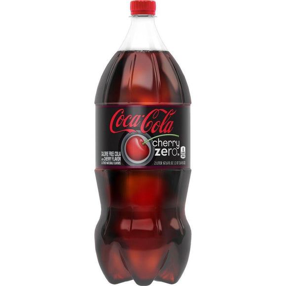 Coca Cola Zero Cherry 2 Liter - East Side Grocery
