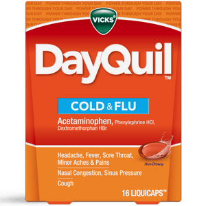 Dayquil LiquiCaps Cold & Flu 16 Count - East Side Grocery