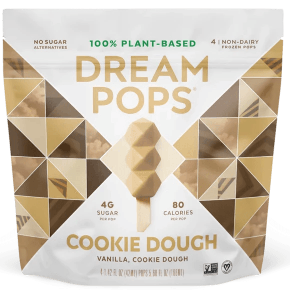 Dream Pops Cookie Dough 4 Pack - East Side Grocery