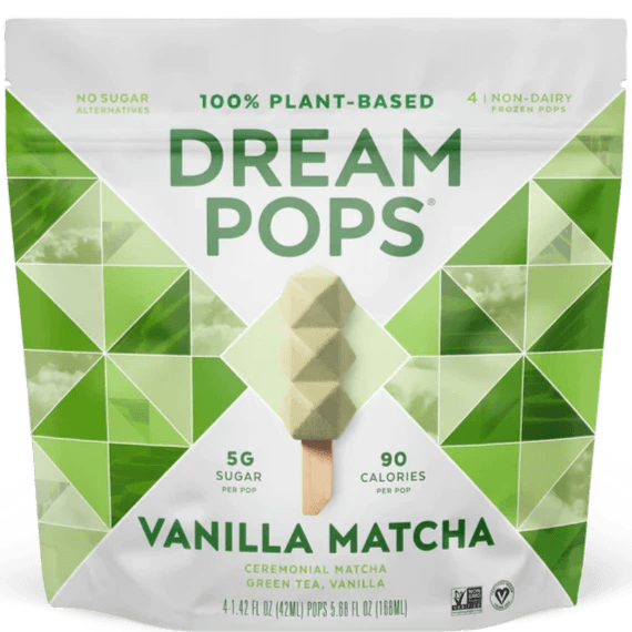 Dream Pops Vanilla Matcha 4 Pack - East Side Grocery