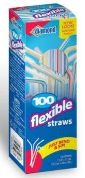 Drinking Straws 100 Count - East Side Grocery