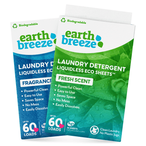 Earth Breeze Laundry Detergent Eco Sheets 60 Loads - East Side Grocery