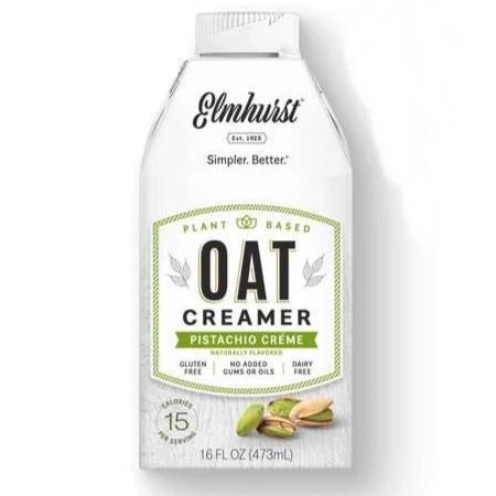 Elmhurst Oat Creamer Pistachio Crème 16oz. - East Side Grocery