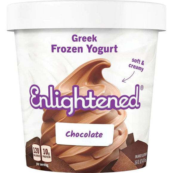 Enlightened Greek Frozen Yogurt Chocolate - East Side Grocery