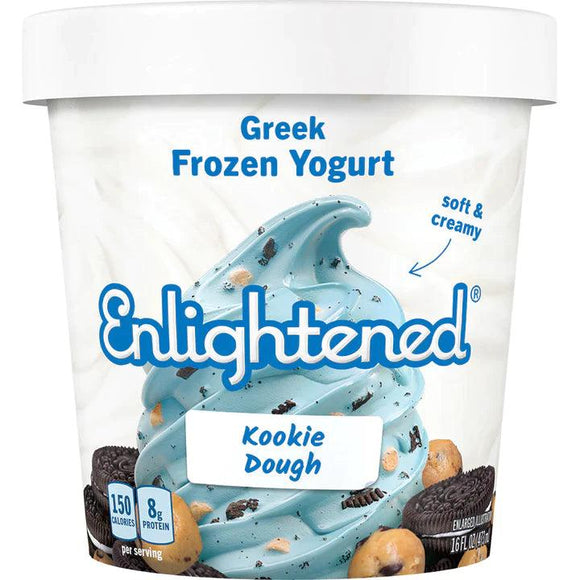 Enlightened Greek Frozen Yogurt Kookie Dough - East Side Grocery