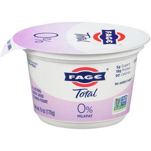 Fage Total Yogurt 0% Plain 5.3oz. - East Side Grocery