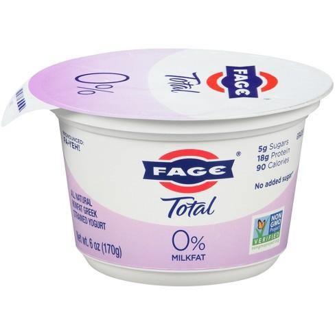 Fage Total Yogurt 0% Plain 5.3oz. - East Side Grocery