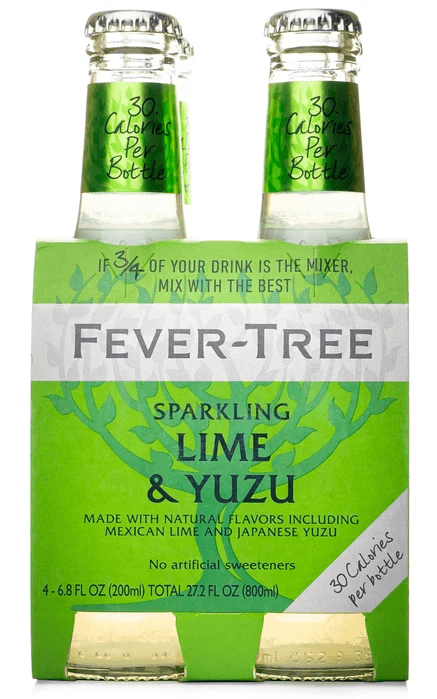 Fever Tree Sparkling Lime Yuzu 6.7oz. - East Side Grocery